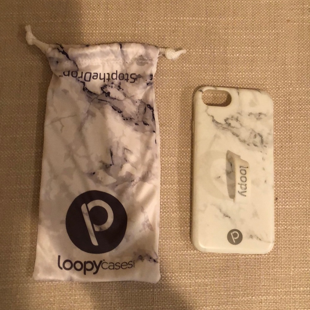 Marble Loopy iPhone 8 Case